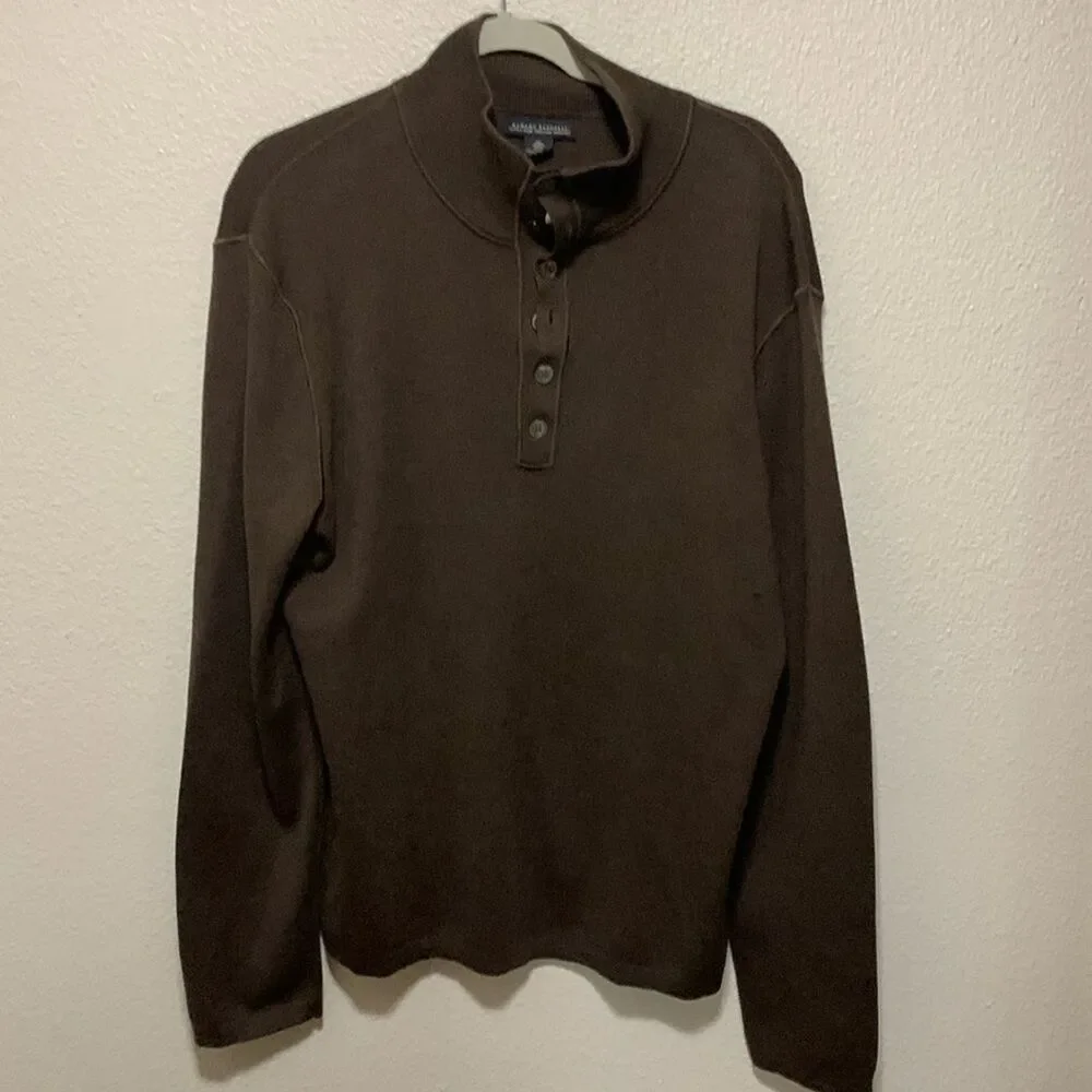 Banana Republic Men’s Wool Sweater Size XL Brown